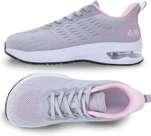 GANNOU Wide Toe Box Shoes Women Running Sneakers Wide Width Walking Tennis Shoes for Gym Workout Fitness