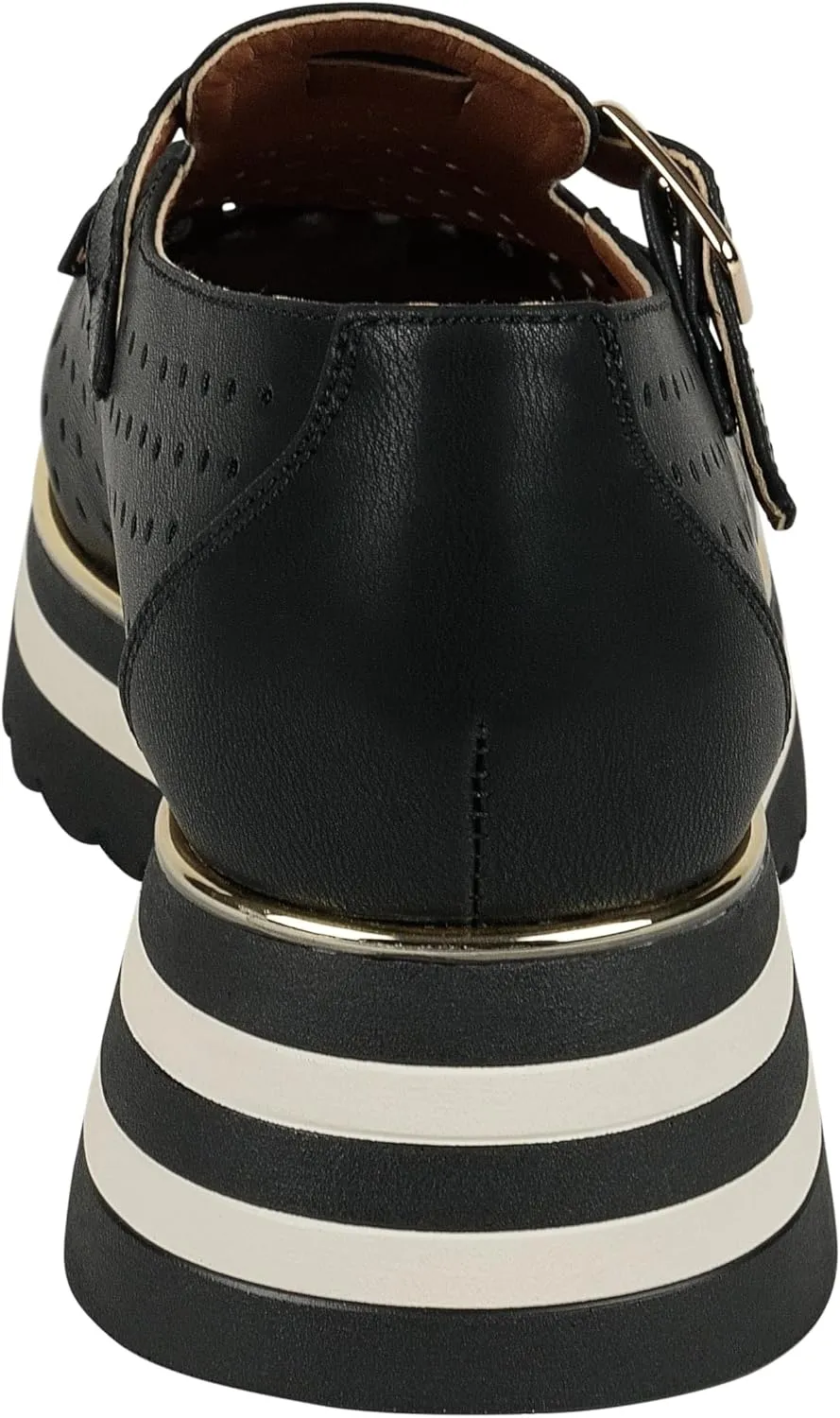 G.C. Shoes Women's Karmine Laser Cut Mary Jane Loafers