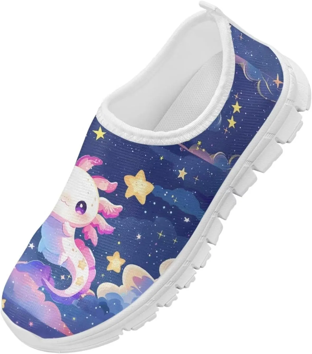Girls Athletic Shoes Cute Kids Gym Running Slip On Shoes for Girls