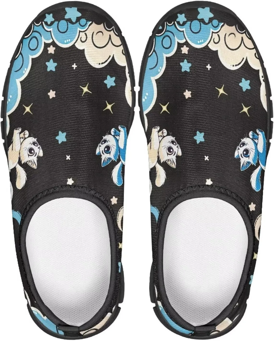 GOSTONG Kid Shoes Boys Girls Soft Slip On Casual Loafers Lightweight Walking Flat Shoes Non Slip Running Sneakers Size 11-15