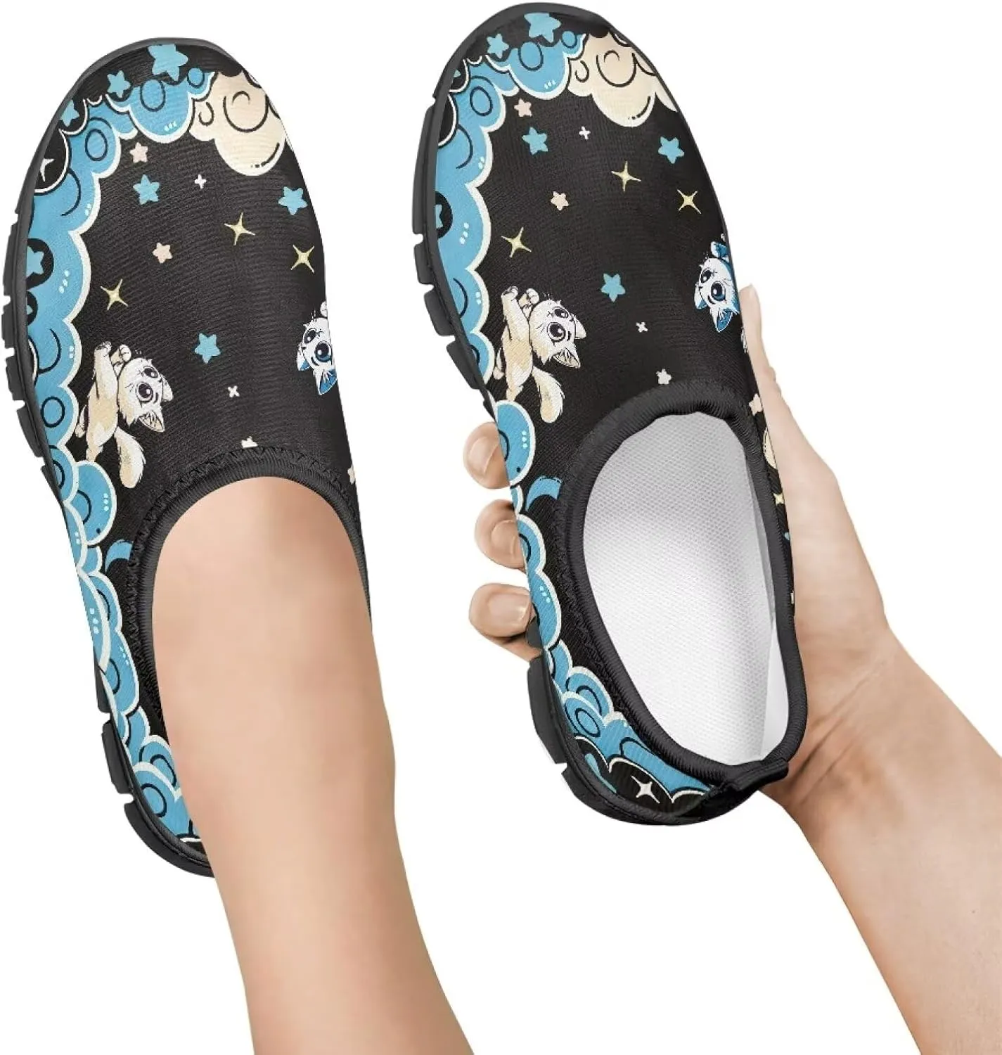 GOSTONG Kid Shoes Boys Girls Soft Slip On Casual Loafers Lightweight Walking Flat Shoes Non Slip Running Sneakers Size 11-15