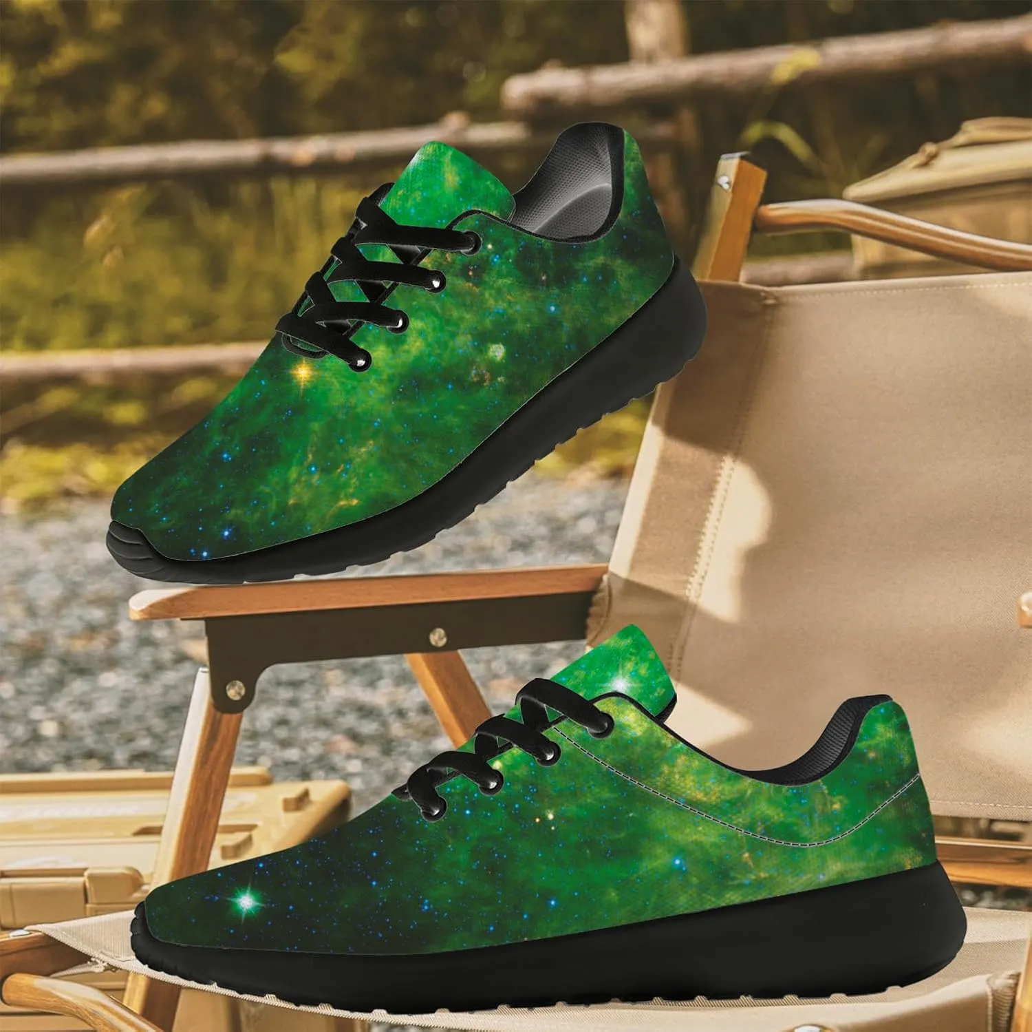 Green Sneakers for Women Men Running Shoes Casual Tennis Shoes Gifts for Men Women