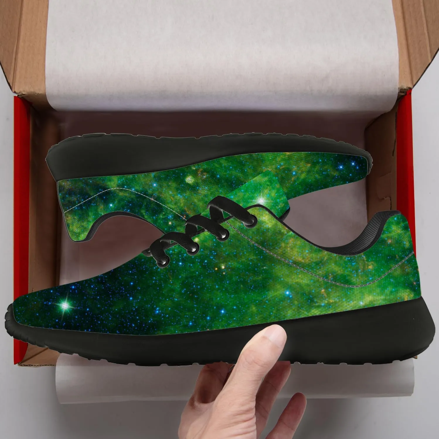 Green Sneakers for Women Men Running Shoes Casual Tennis Shoes Gifts for Men Women