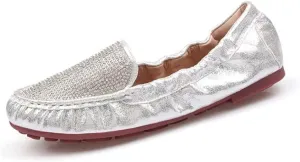 Hee grand Women's Slip On Loafers Soft Foldable Round Toe Ballet Flats