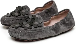 Hee grand Women's Slip On Loafers Soft Foldable Round Toe Ballet Flats