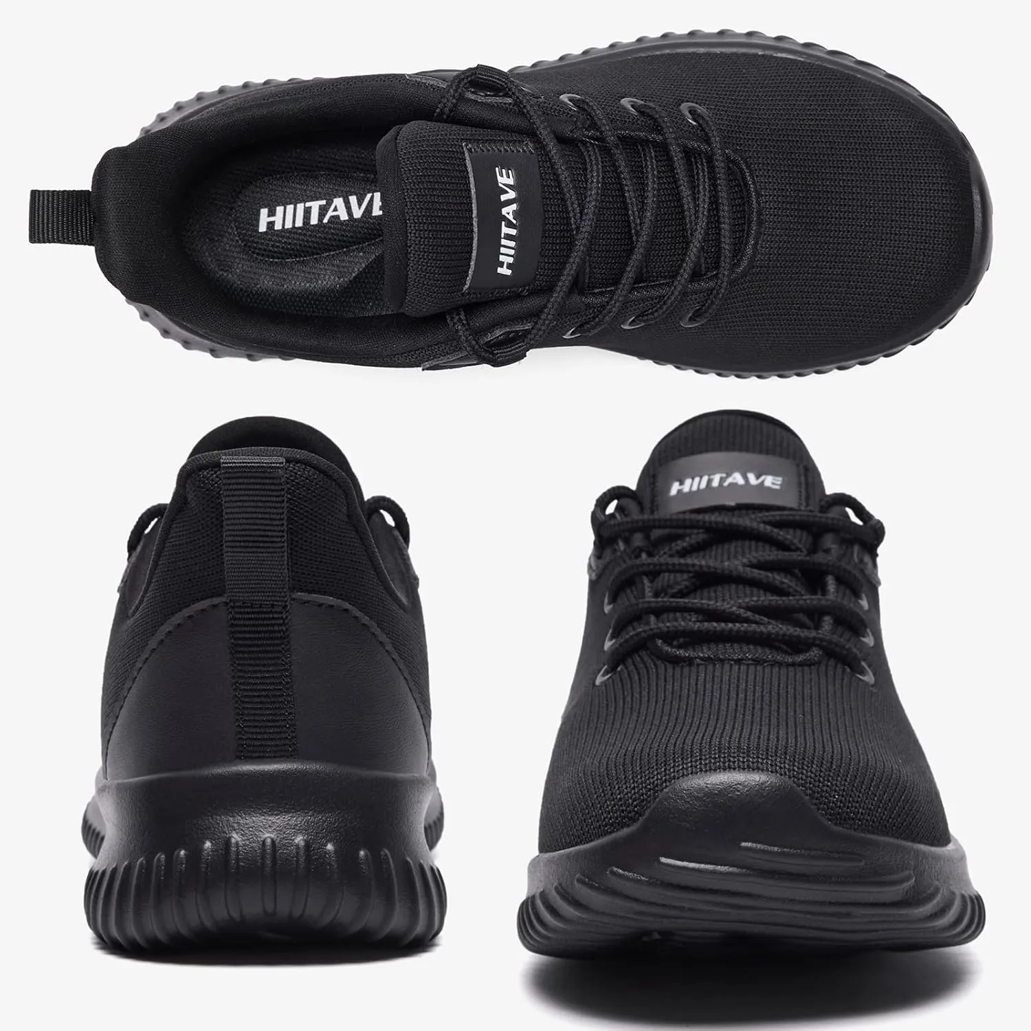 HIITAVE Little Big Kids Sneakers Children Sport Athletic Running Shoes for Boys Girls Youth