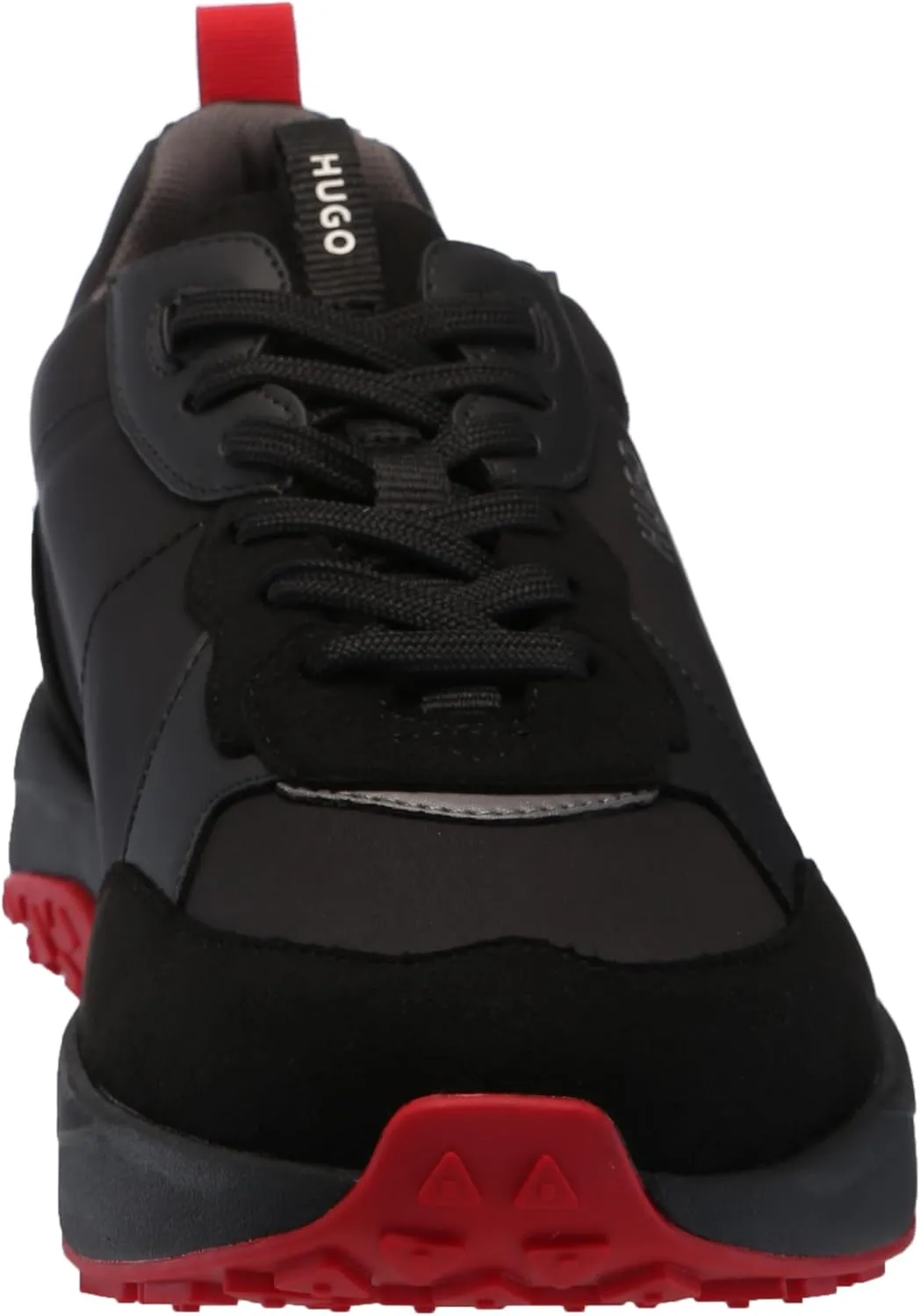 HUGO Men's Running Style Mix Material Sneakers