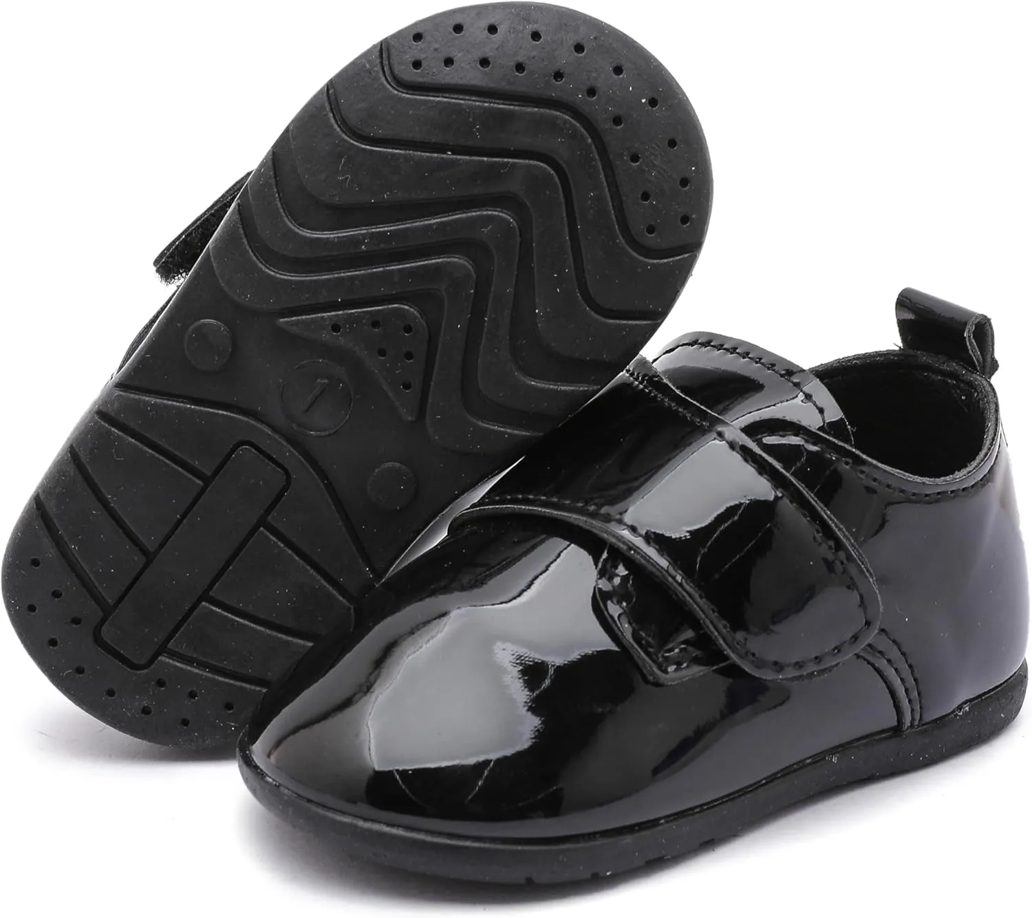 Infant Baby Boys Girls Leather Loafers Comfort Oxford Dress Wedding Shoes First Walker Outdoor Shoes Crib Shoes