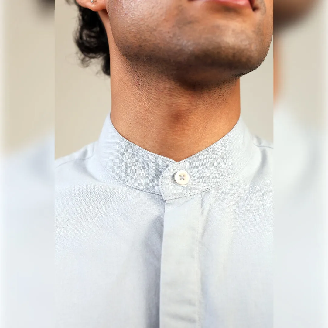 Islands of Loom Organic Cotton Men's Sky Blue Tide Shirt
