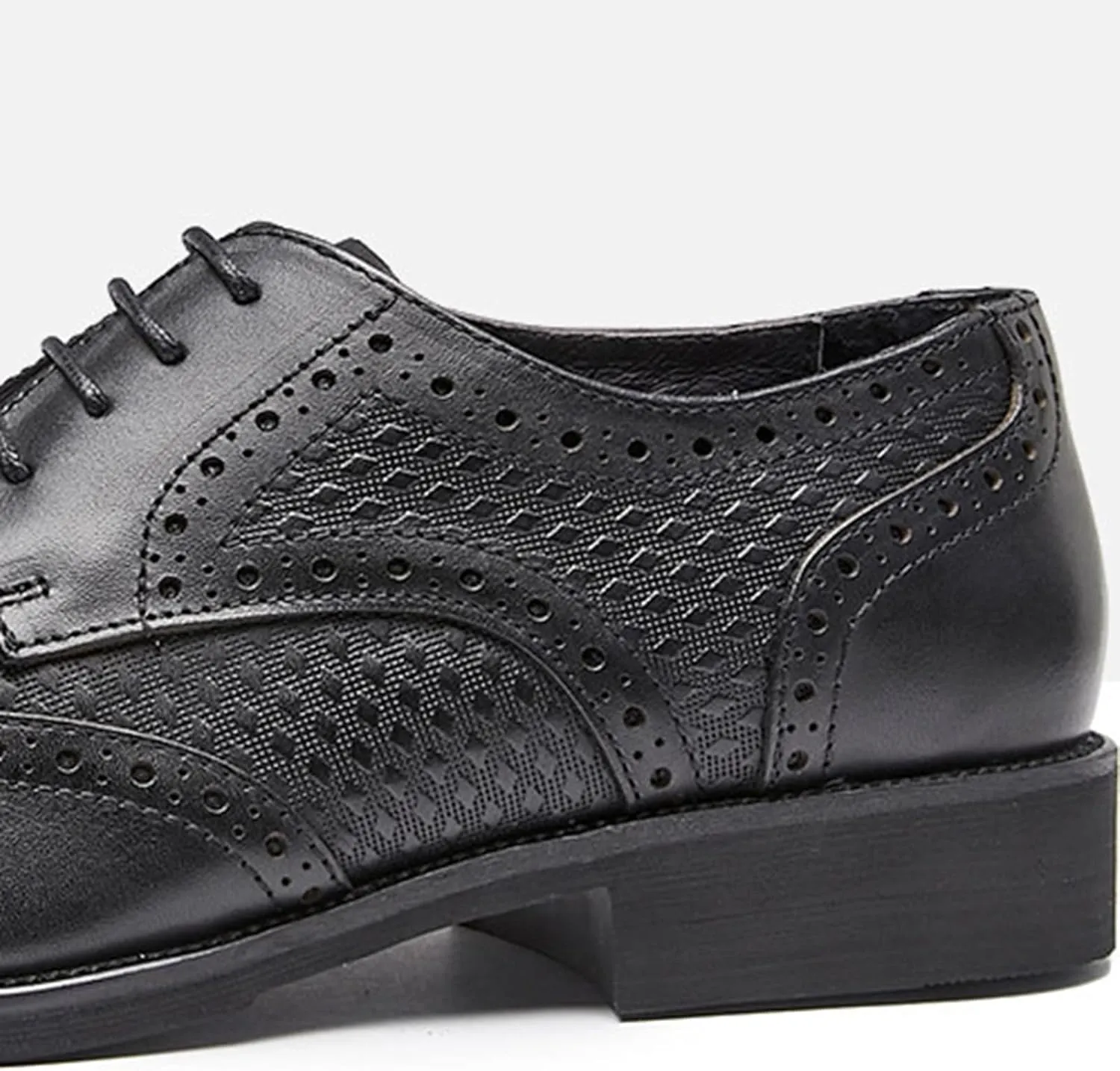 Italian Luxury Men's Genuine Leather Dress Shoes Comfortable Lace Up Monk Strap Loafers Classic Formal Business Shoes Luxury Round Toe Elegant Wedding
