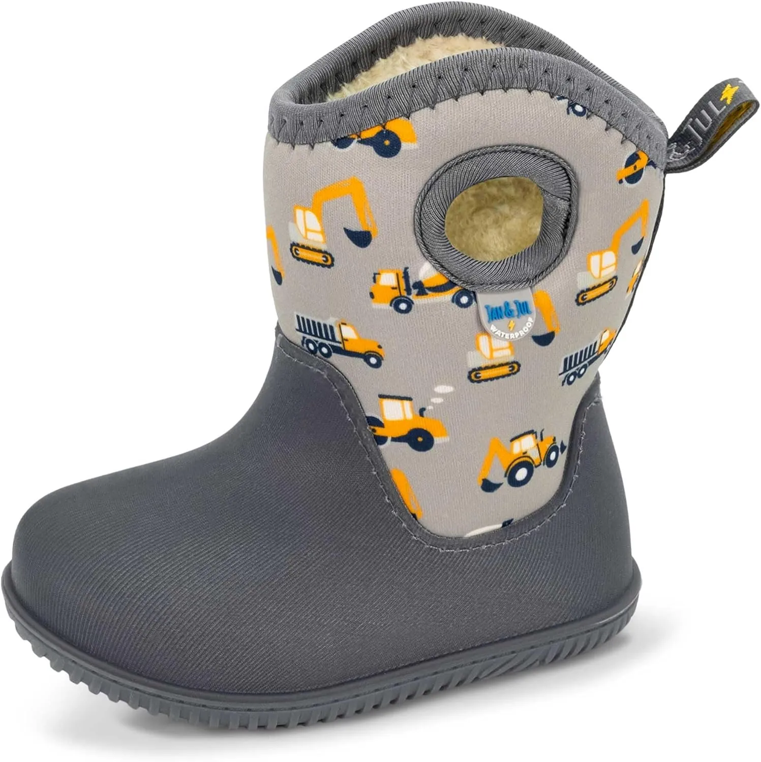 JAN & JUL Waterproof Insulated Winter Boots for Toddlers and Kids