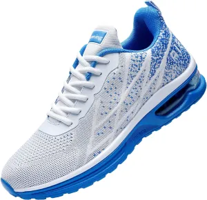 JARLIF Men's Lightweight Athletic Running Shoes Breathable Sport Air Fitness Gym Jogging Sneakers (Size 6.5-12.5)