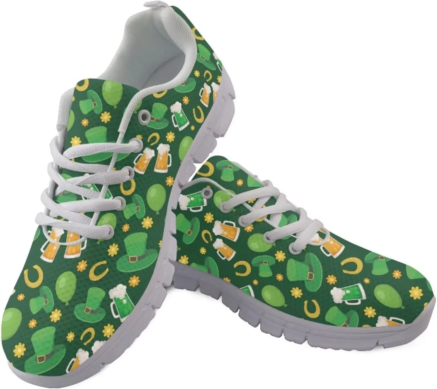 Jeiento Women Trainers Sports Running Shoes Causal Travel Walking Flat Shoe Lace-up Breathable for Lady Teenager Girls