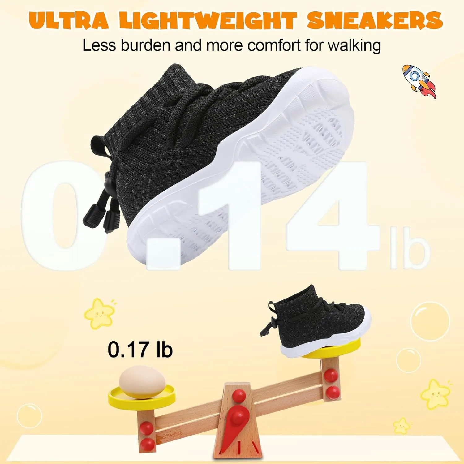 JIASUQI Toddler Shoes High Top Sneakers for Boys Girls Barefoot Wide Walking Tennis Shoes
