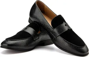 JITAI Mens Loafers Shoes Slip On Driving Shoes Casual Dress Loafer Business Fashion Shoes