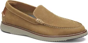 Johnston & Murphy Upton Perf Venetian Loafers, Casual Dress Loafers for Men, Slip-On Moccasins