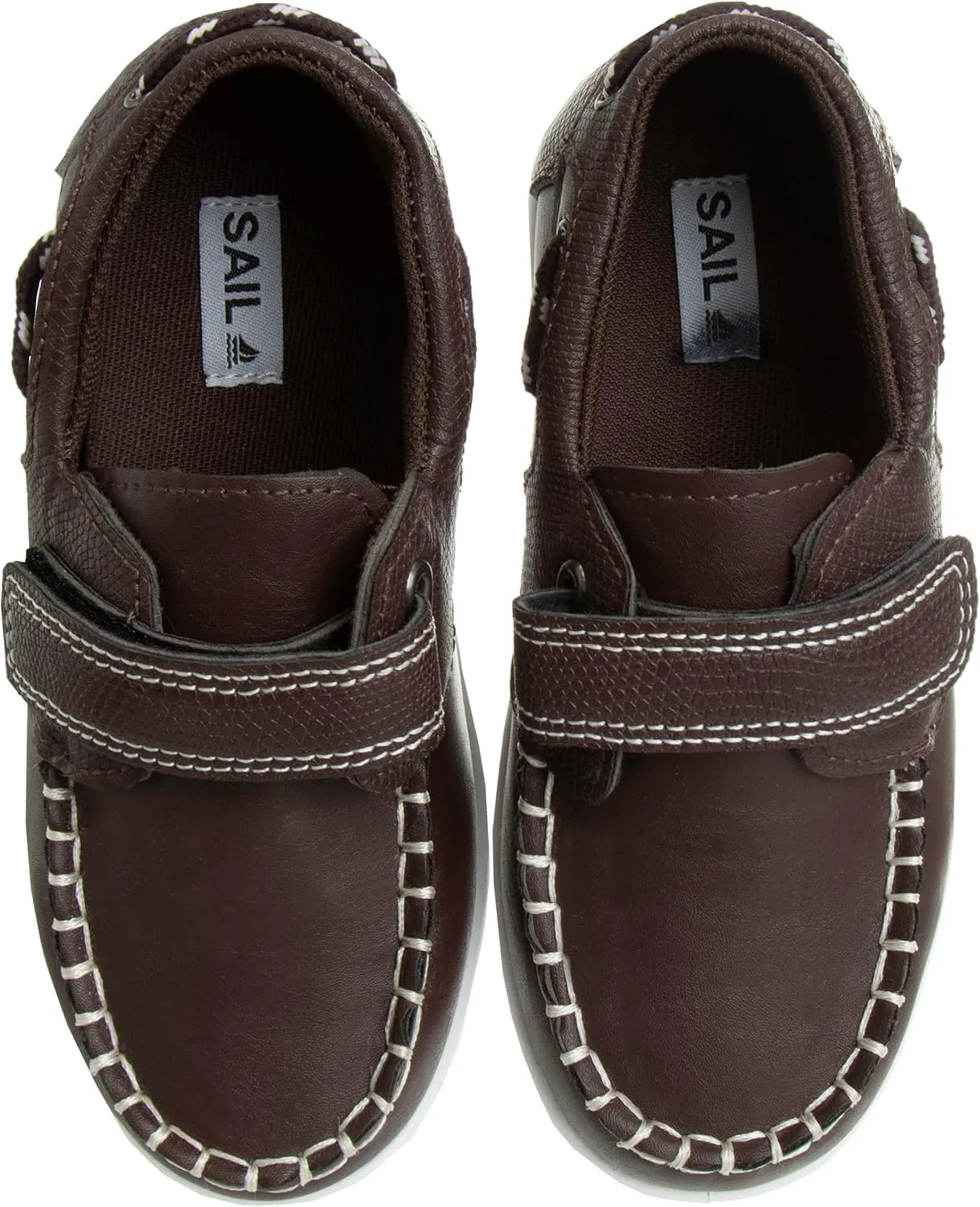 Josmo Kids Moccasin Loafers Boat Shoe for Boys Slipon Casual Dress Shoes (Sizes: 12-13 Little Kid / 1-4 Big Kid)