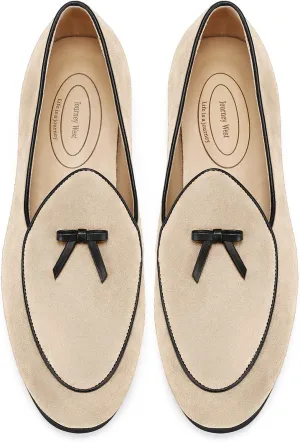 Journey West Men's Vintage Loafers for Men Belgian Loafers Slip-on Loafer Penny Loafer Casual Loafers