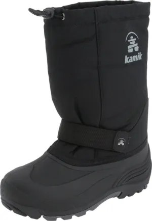 Kamik Kids Rocket Insulated Winter Boots,Black,2