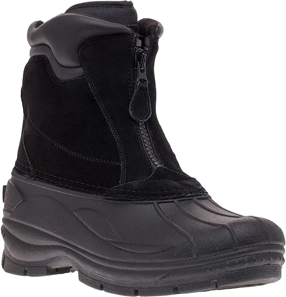 Khombu Men's Paul Insulated Winter Snow Boots with Zipper