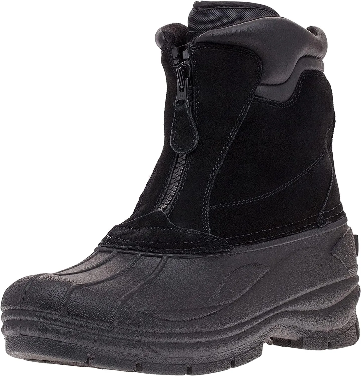 Khombu Men's Paul Insulated Winter Snow Boots with Zipper