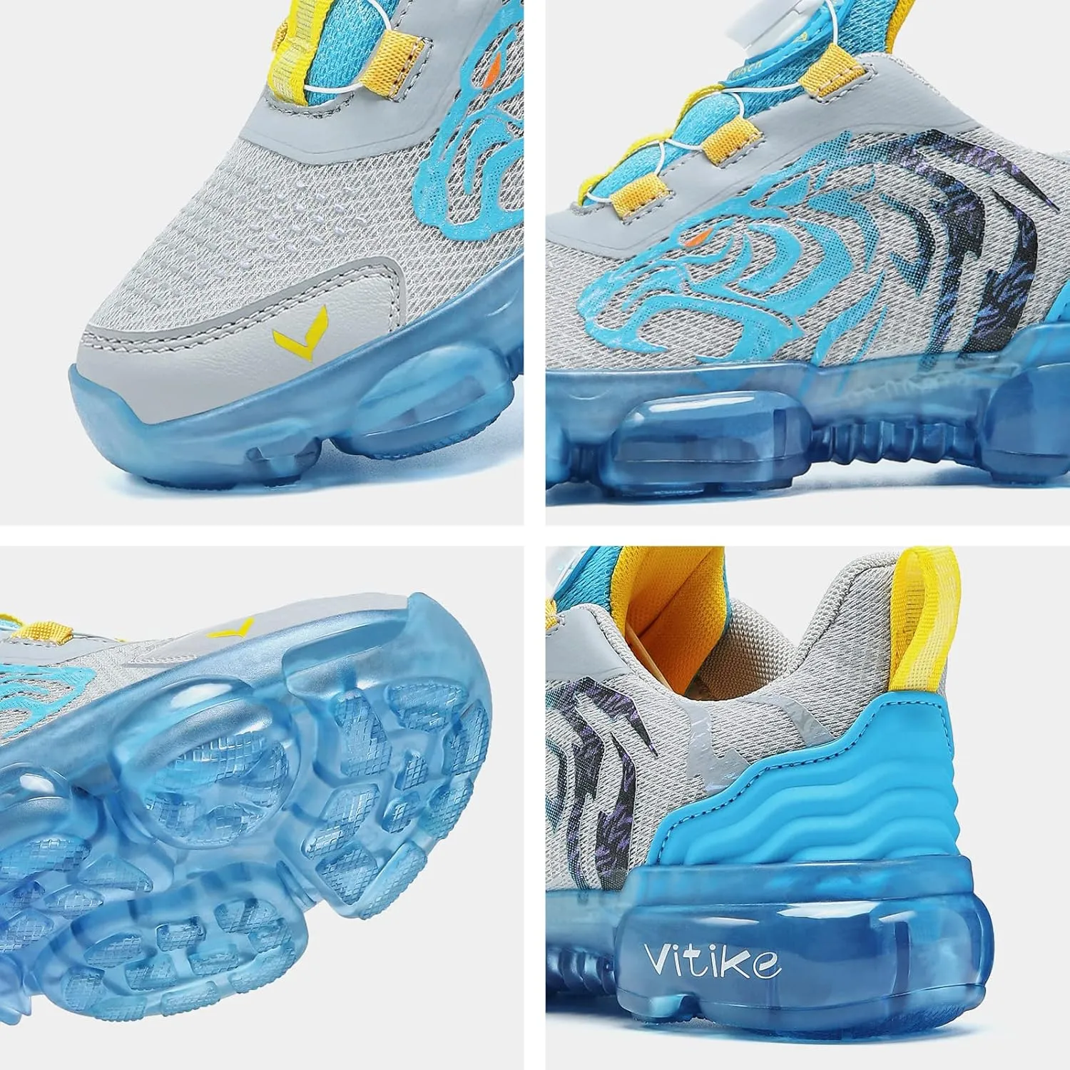 Kids Sneakers Boys Girls Running Tennis Shoes Athletic Sports Casual