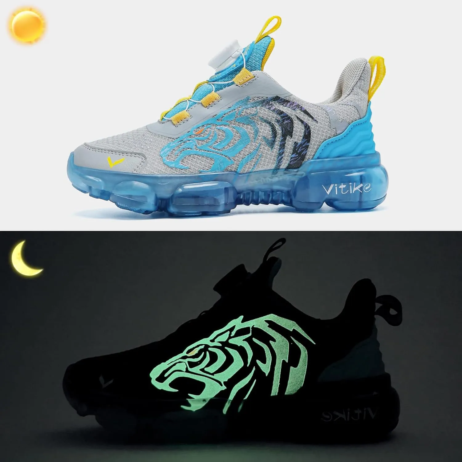 Kids Sneakers Boys Girls Running Tennis Shoes Athletic Sports Casual