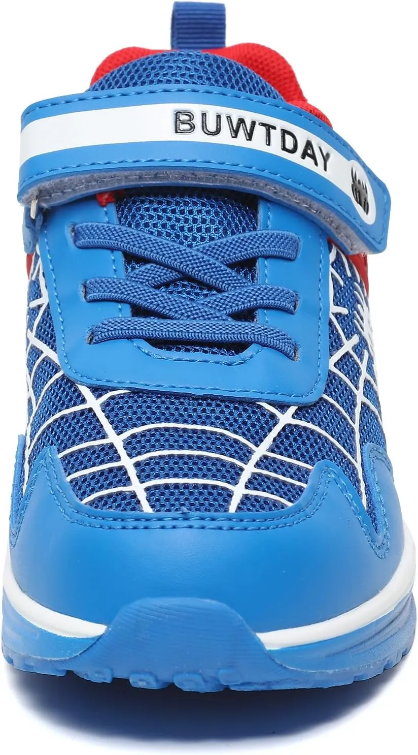 Kids Sneakers Boys Girls Running Tennis Shoes for Walking Athletic Running Lightweight Breathable Mesh Air Cushion Sport Shoes(Toddler/Little Kid/Big Kid)