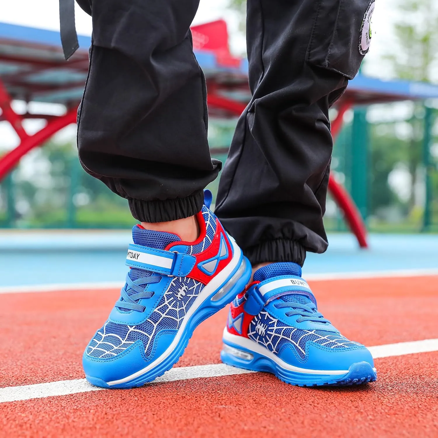 Kids Sneakers Boys Girls Running Tennis Shoes for Walking Athletic Running Lightweight Breathable Mesh Air Cushion Sport Shoes(Toddler/Little Kid/Big Kid)