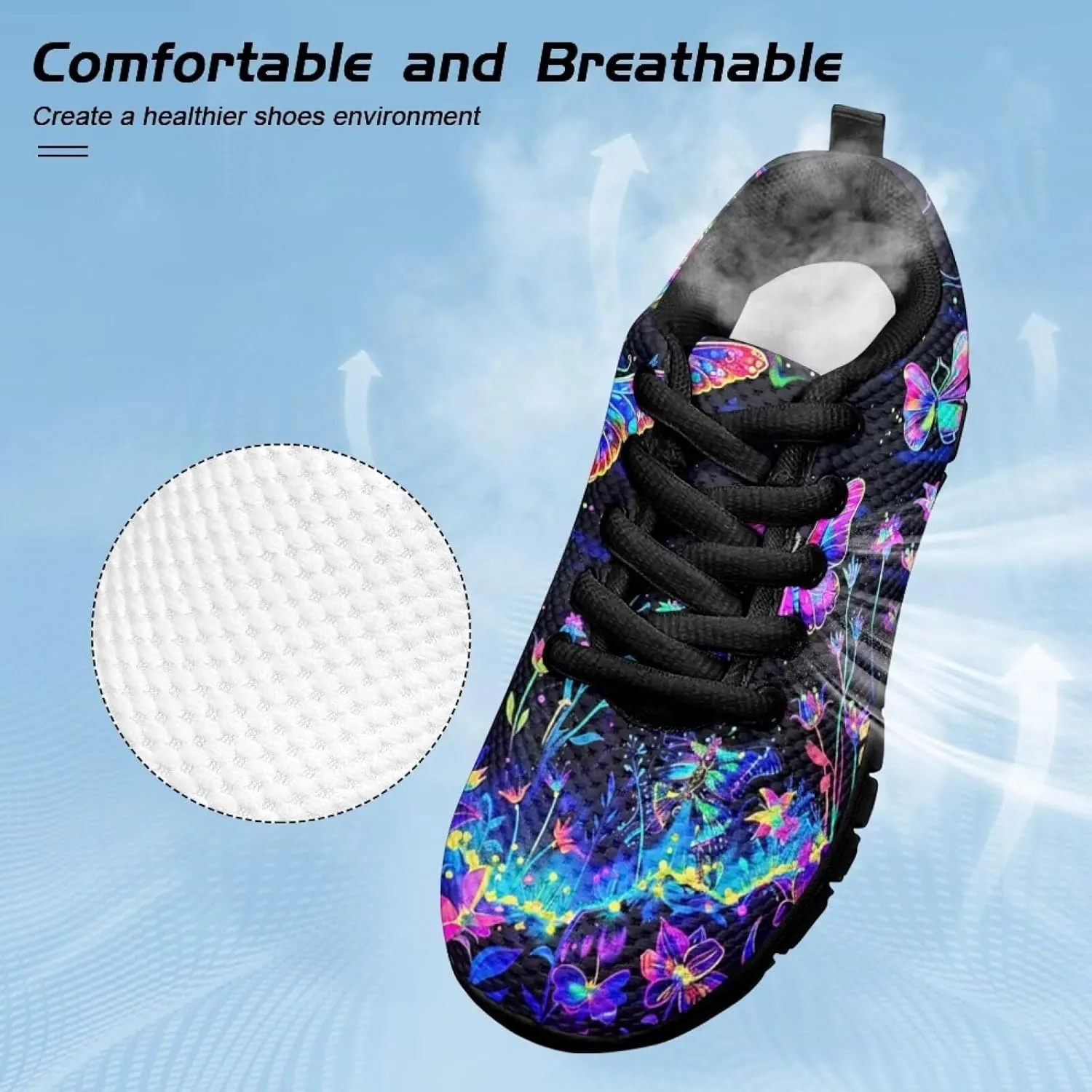 Kids Sneakers for Little Big Girls Boys Walking Running Shoes Size 11-3