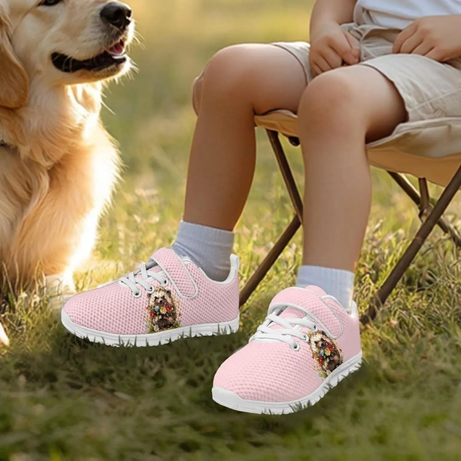 Kids Tennis Shoes Little Girls Sneakers School Shoes Cute Walking Shoes