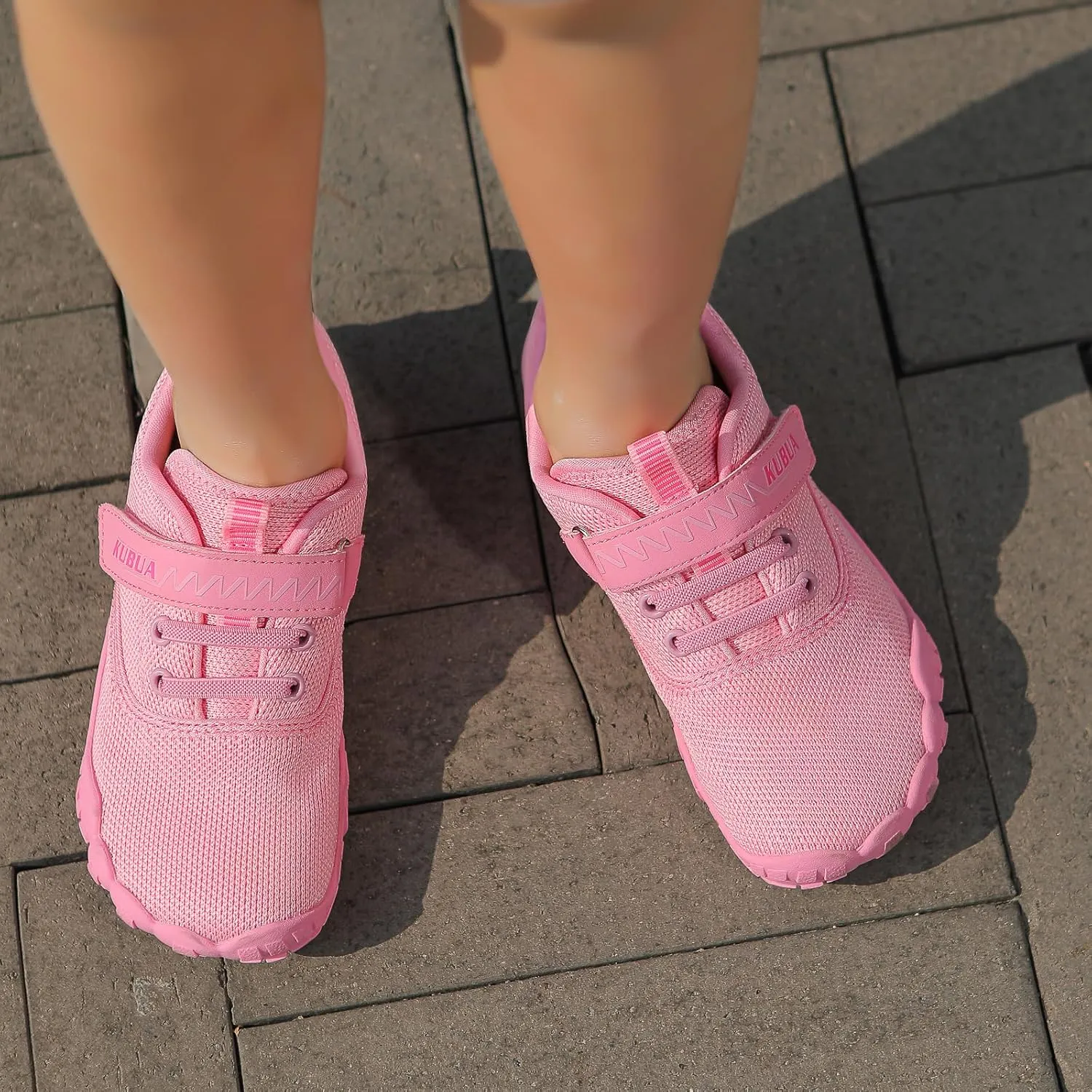 KUBUA Kids Barefoot Shoes Boys Girls Sneakers Naturally Splay Shoes Toddler Little Big Kid
