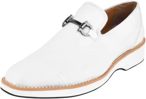 LIBERTYZENO Mens Canvas Textile & Suede Leather Adults Noble Penny Loafers Slip On Prom & Wedding Party Shoes for Prom Graduation