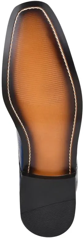 LIBERTYZENO Mens Manmade Leather Adults Loafers and Slip On Shoes for Easter Gift LS-Thomas