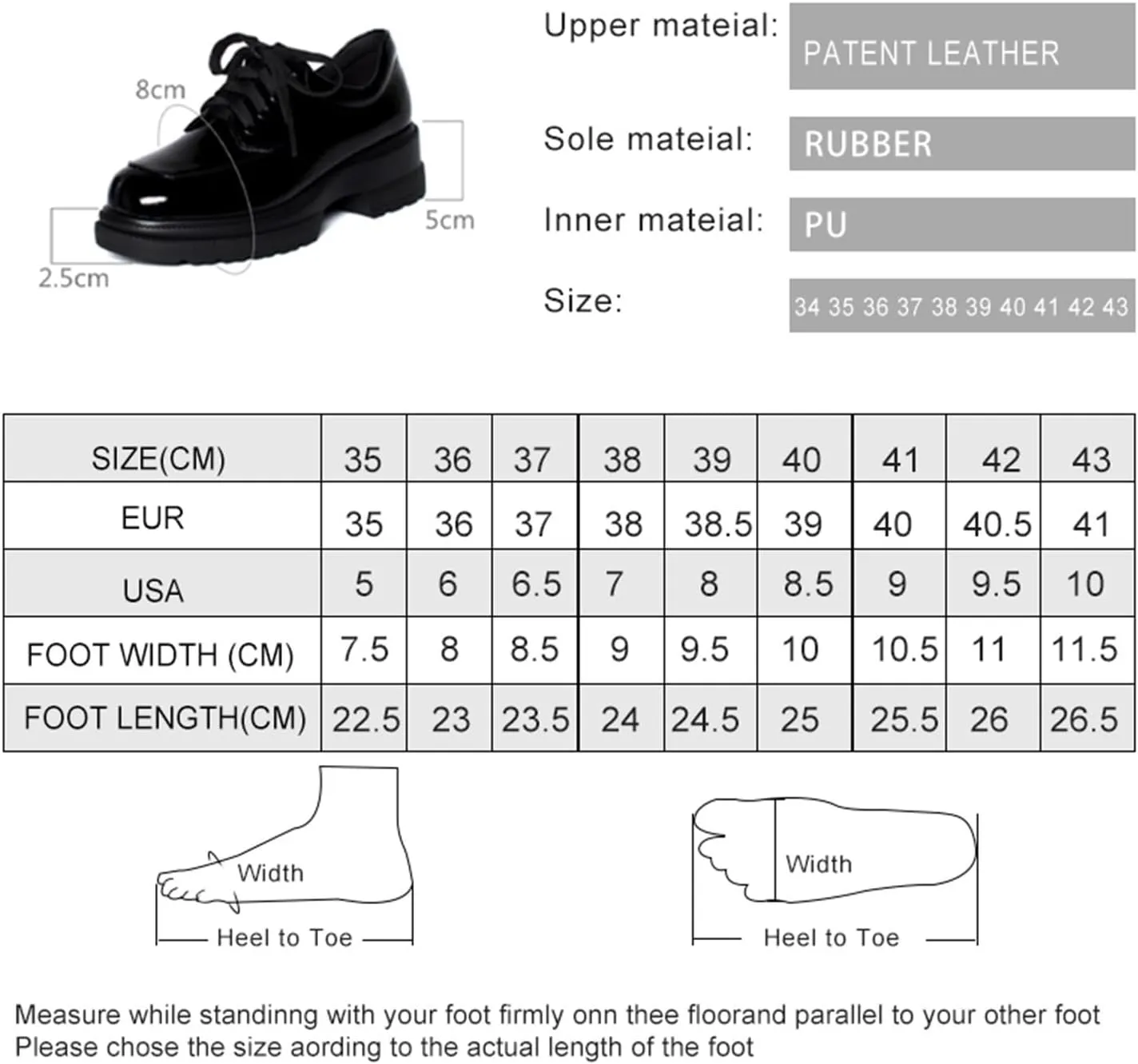 Loafers for Women Stylish Women's Loafers Lace-up Oxford Shoes Fashionable Cowhide Spring Platform Footwear for Ladies