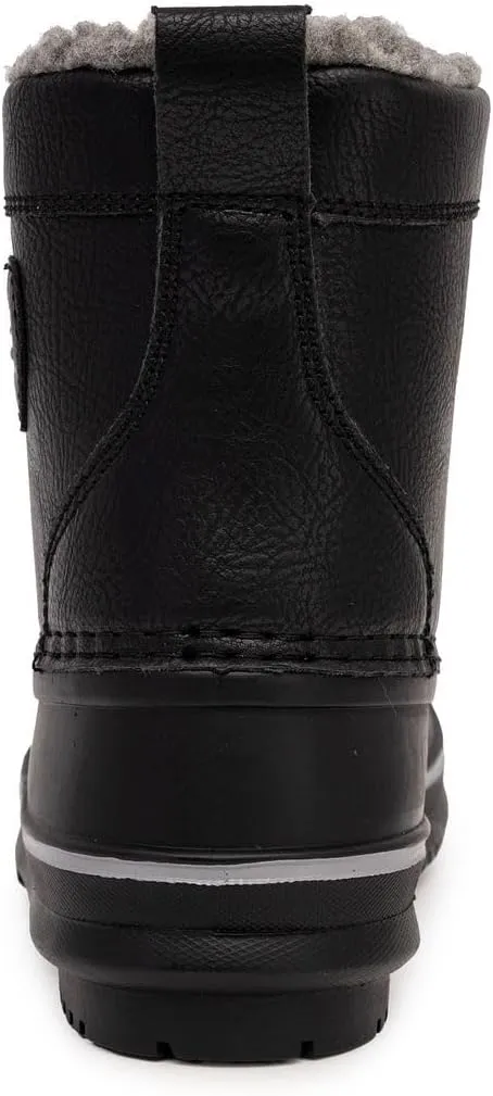 LONDON FOG Warrington Snow Boots for Kids - Insulated Waterproof Winter Snow Duck Boots for Boys and Girls - Little Kid and Big Kid Sizes 11 to 7