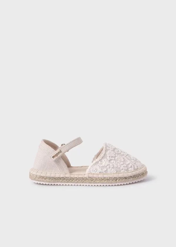Mayoral Girls lace espadrilles