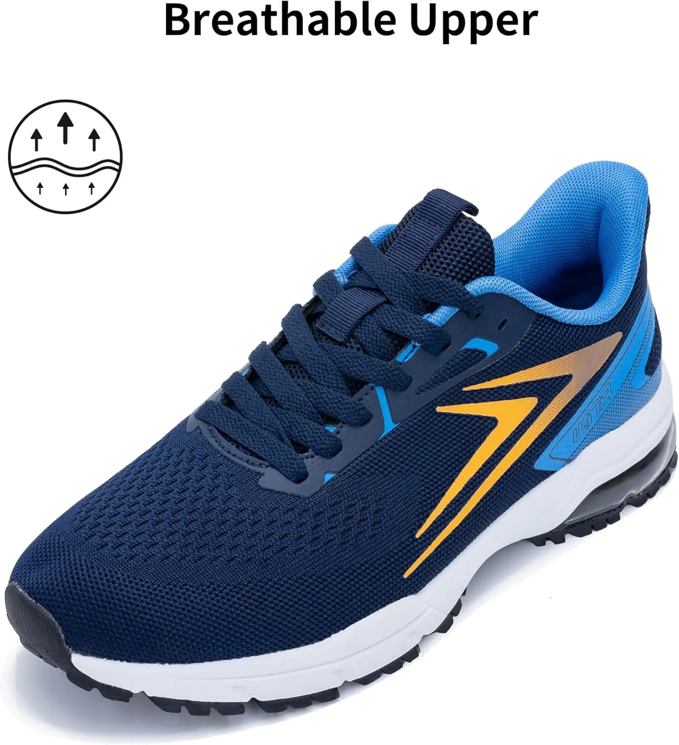 Mens Air Running Shoes Athletic Non Slip Walking Jogging Tennis Sneakers(US 7-12.5 D(M))