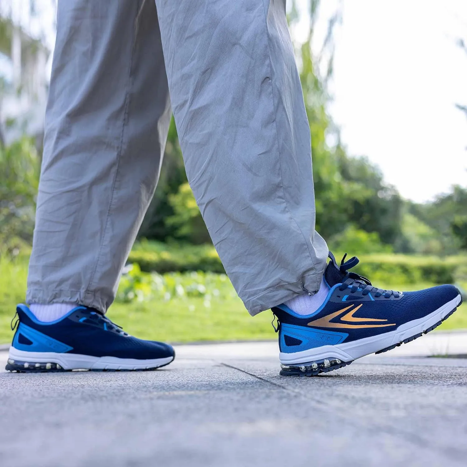 Mens Air Running Shoes Athletic Non Slip Walking Jogging Tennis Sneakers(US 7-12.5 D(M))