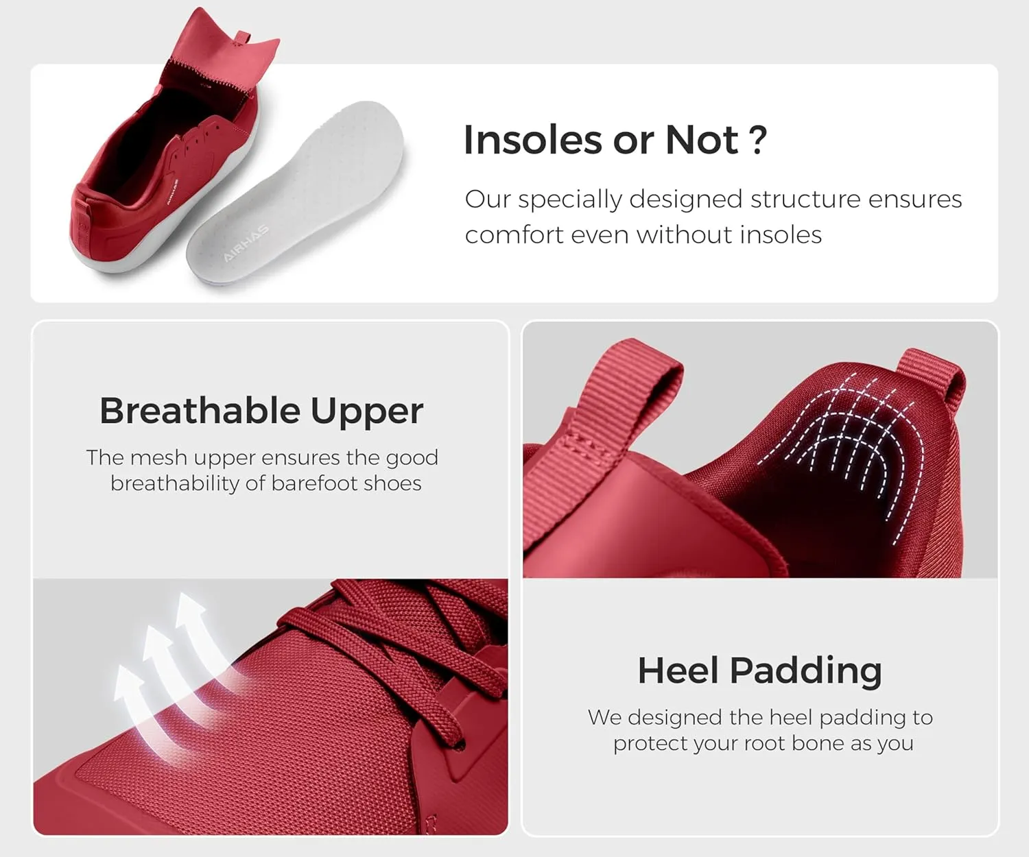 Men's Barefoot Shoes Zero Drop Workout Minimalist Gym Shoes for Men Deadlift Cross Training Sneakers