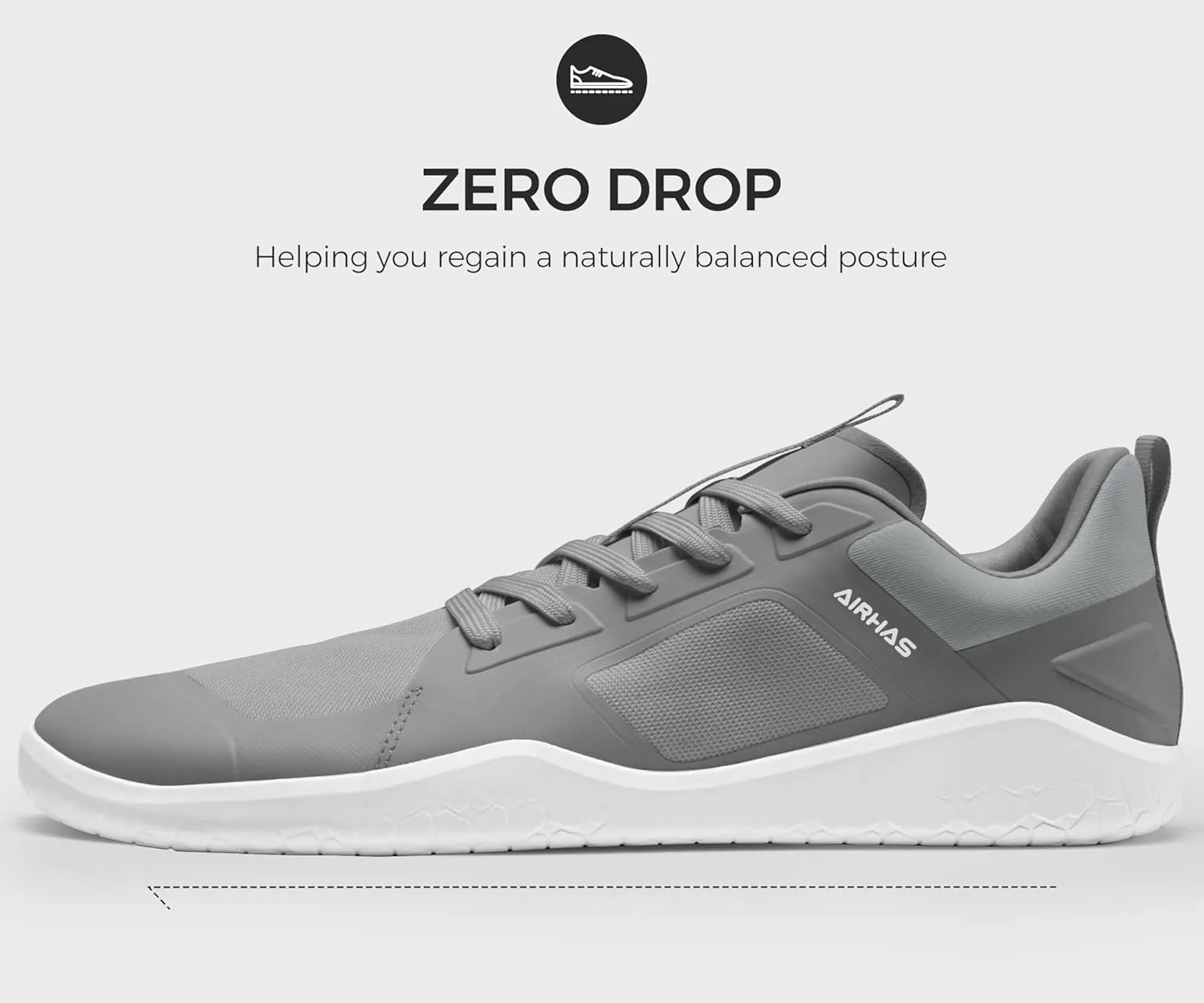 Men's Barefoot Shoes Zero Drop Workout Minimalist Gym Shoes for Men Deadlift Cross Training Sneakers