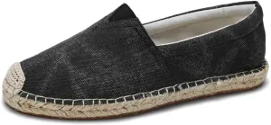 Mens Breathable Canvas Slip-On Espadrilles Loafers Casual Lightweight Flax Cloth Flats Alpargata for Walking Driving Soft Boat Shoes