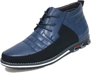 Mens Casual Business High-top Loafers Shoes Sneakers Comfort Walking for Male Work Office Dress Leather Slip-on Fashion Driving Loafer