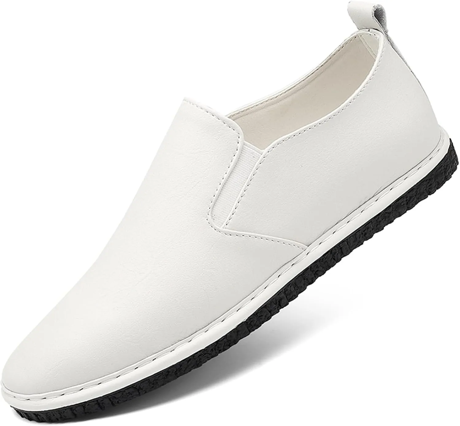 Men's Casual Shoes Slip on Loafers Soft Comfortable Flats Shoes Breathable Walking Driving Shoes
