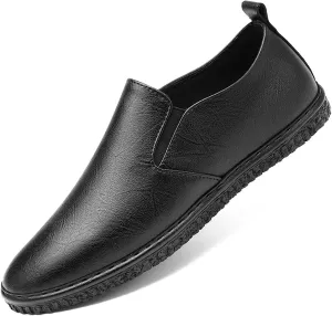 Men's Casual Shoes Slip on Loafers Soft Comfortable Flats Shoes Breathable Walking Driving Shoes