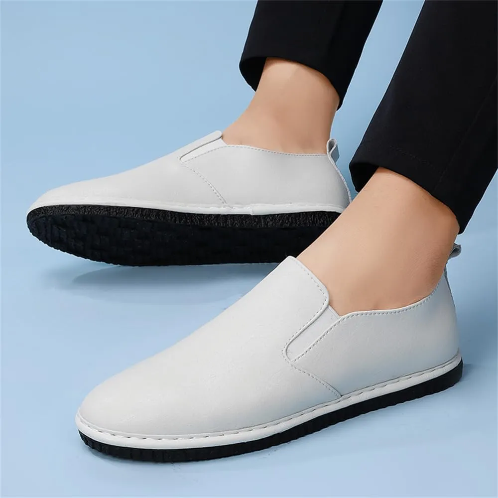 Men's Casual Shoes Slip on Loafers Soft Comfortable Flats Shoes Breathable Walking Driving Shoes