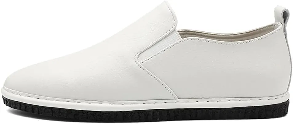 Men's Casual Shoes Slip on Loafers Soft Comfortable Flats Shoes Breathable Walking Driving Shoes
