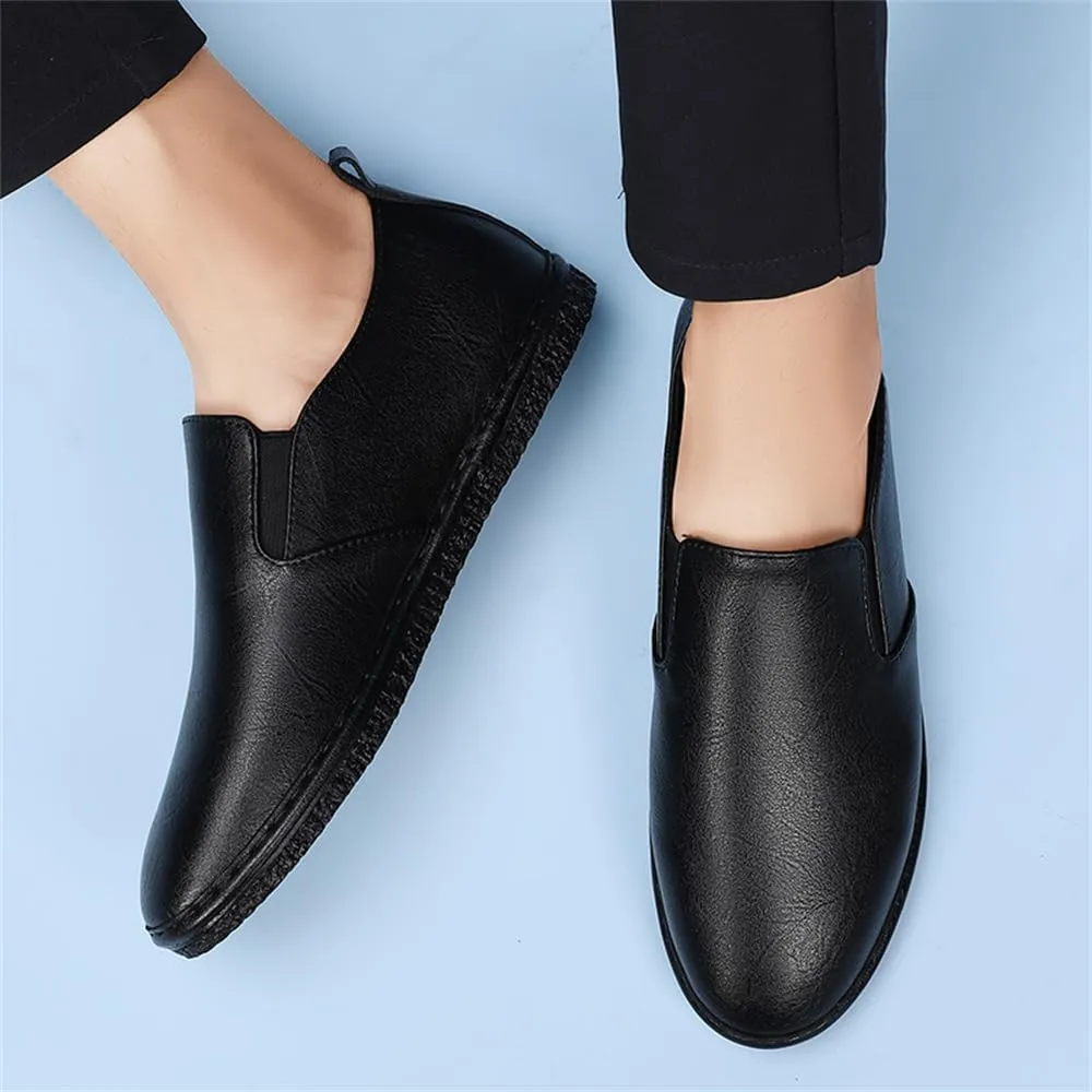 Men's Casual Shoes Slip on Loafers Soft Comfortable Flats Shoes Breathable Walking Driving Shoes