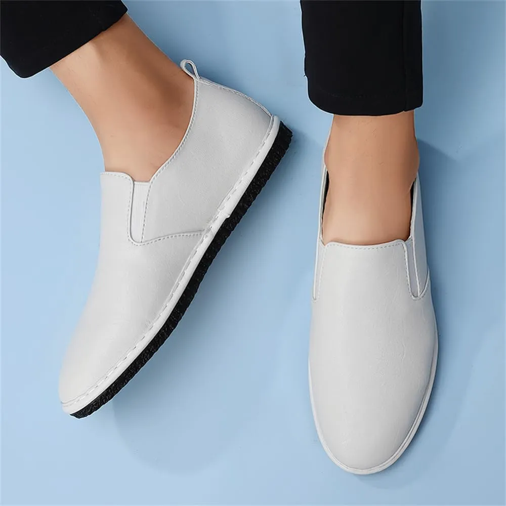 Men's Casual Shoes Slip on Loafers Soft Comfortable Flats Shoes Breathable Walking Driving Shoes