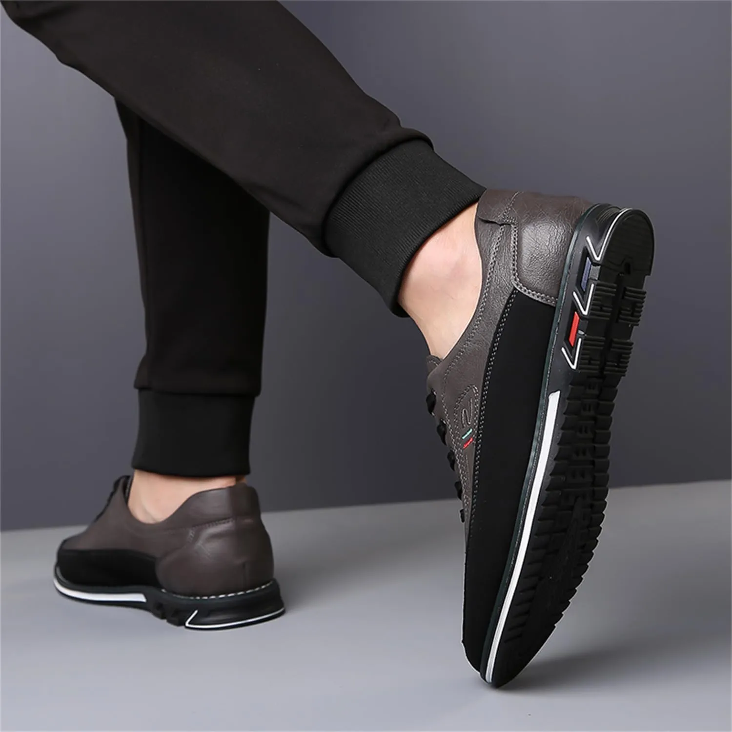 Mens Dress Sneakers Gatsby Shoes Oxford Derby Casual Shoes Lace-Up Loafers for Business Driving Office Walking